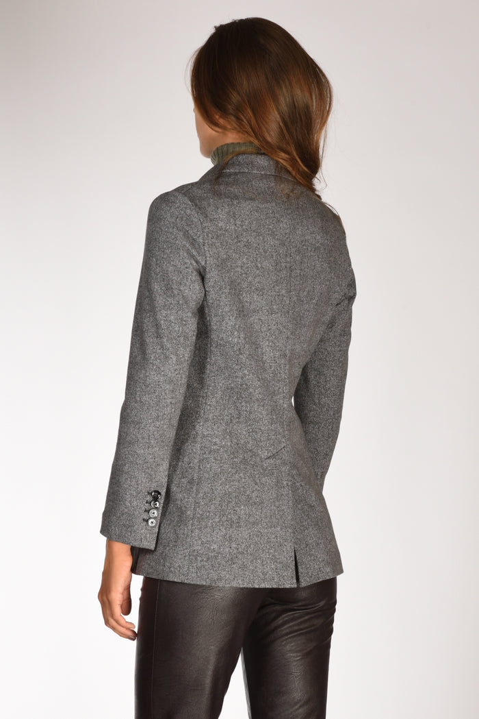 Circolo 1901 Blazer Stampata Grigio Donna - 5