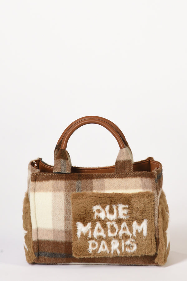 Rue Madam Paris Borsa Stan Mini Beige/marrone Donna