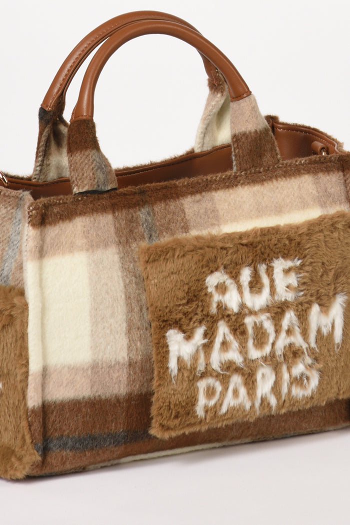 Rue Madam Paris Borsa Stan Mini Beige/marrone Donna - 4