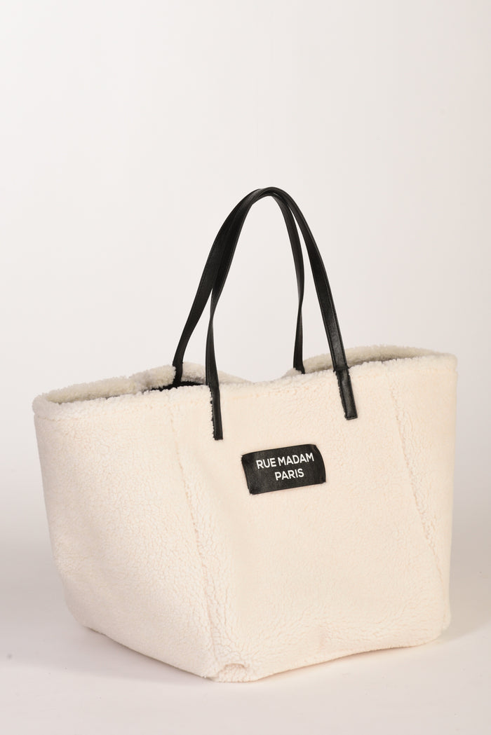 Rue Madam Paris Borsa Vermont Nero/bianco Donna - 9