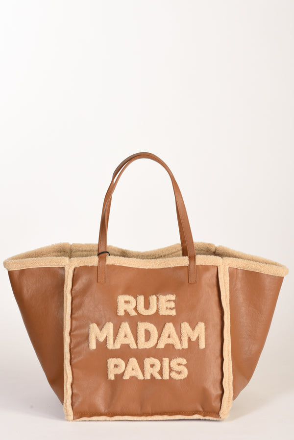 Rue Madam Paris Borsa Vermont Marrone/beige Donna