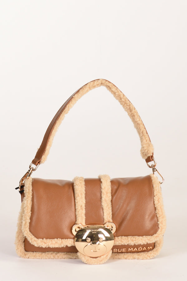 Rue Madam Paris Borsa Vermont It Marrone/beige Donna