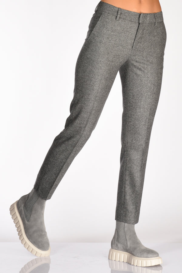 Pt Torino Pantalone New York Grigio Donna