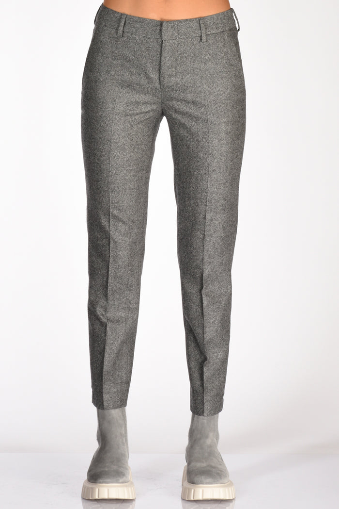 Pt Torino Pantalone New York Grigio Donna - 3