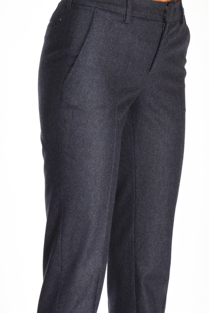 Pt Torino Pantalone New York Blu Chiaro Donna - 5