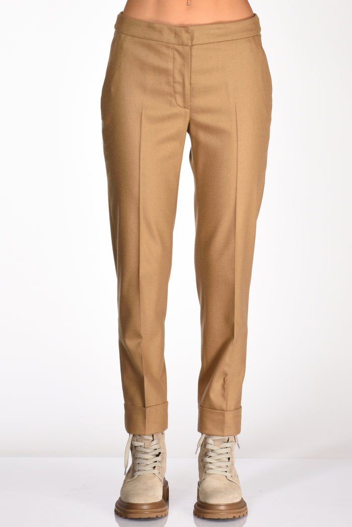 Pt Torino Pantalone Andrea Beige Donna - 3