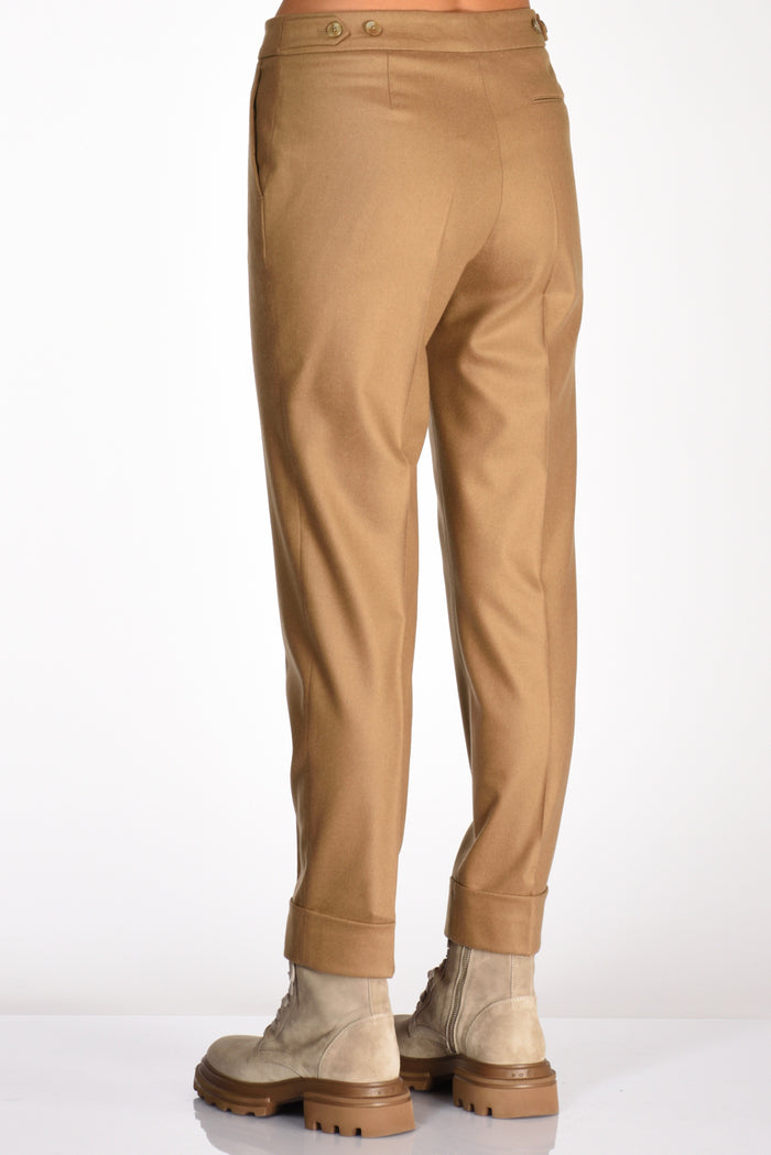 Pt Torino Pantalone Andrea Beige Donna - 4