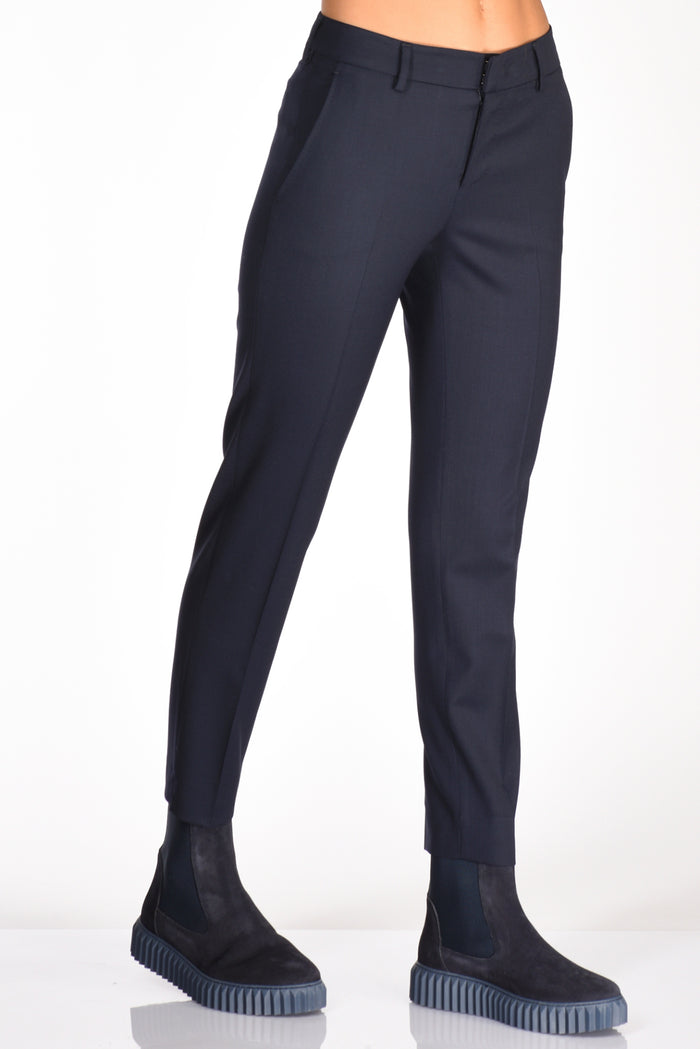 Pt Torino Pantalone New York Blu Donna - 1