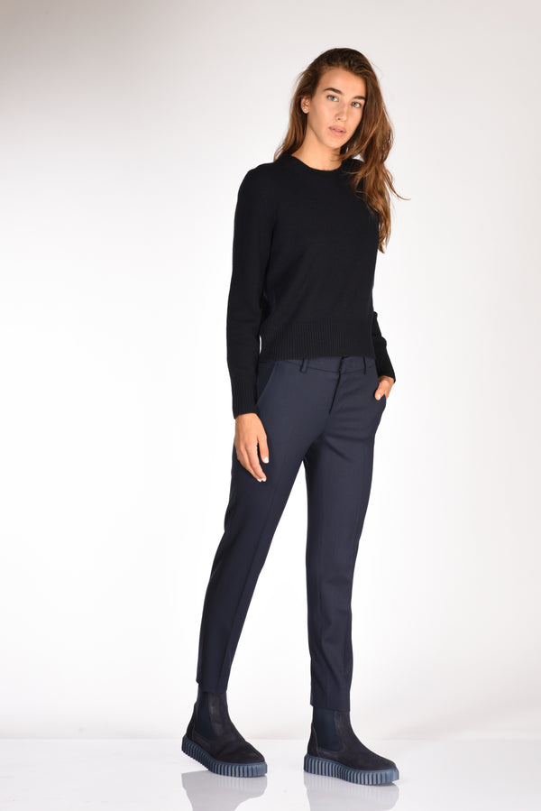 Pt Torino Pantalone New York Blu Donna-2