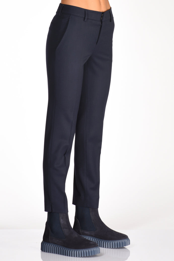 Pt Torino Pantalone New York Blu Donna - 4