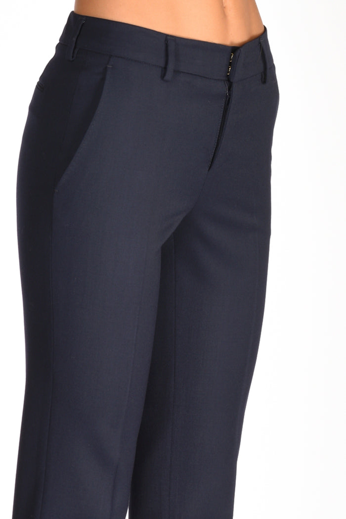 Pt Torino Pantalone New York Blu Donna - 5