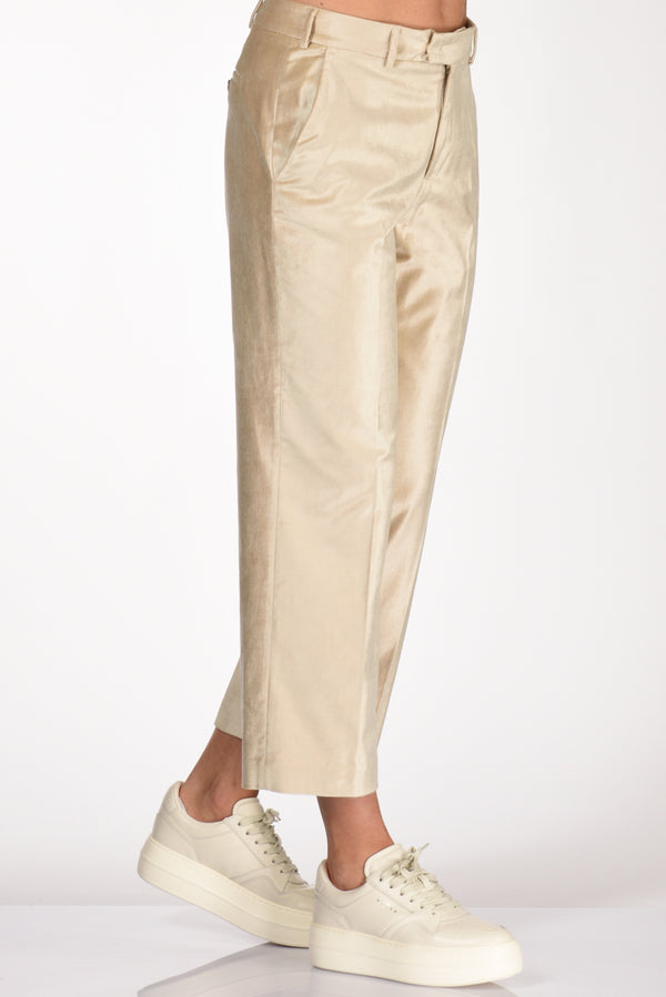 Pt Torino Pantalone Emma Beige Donna