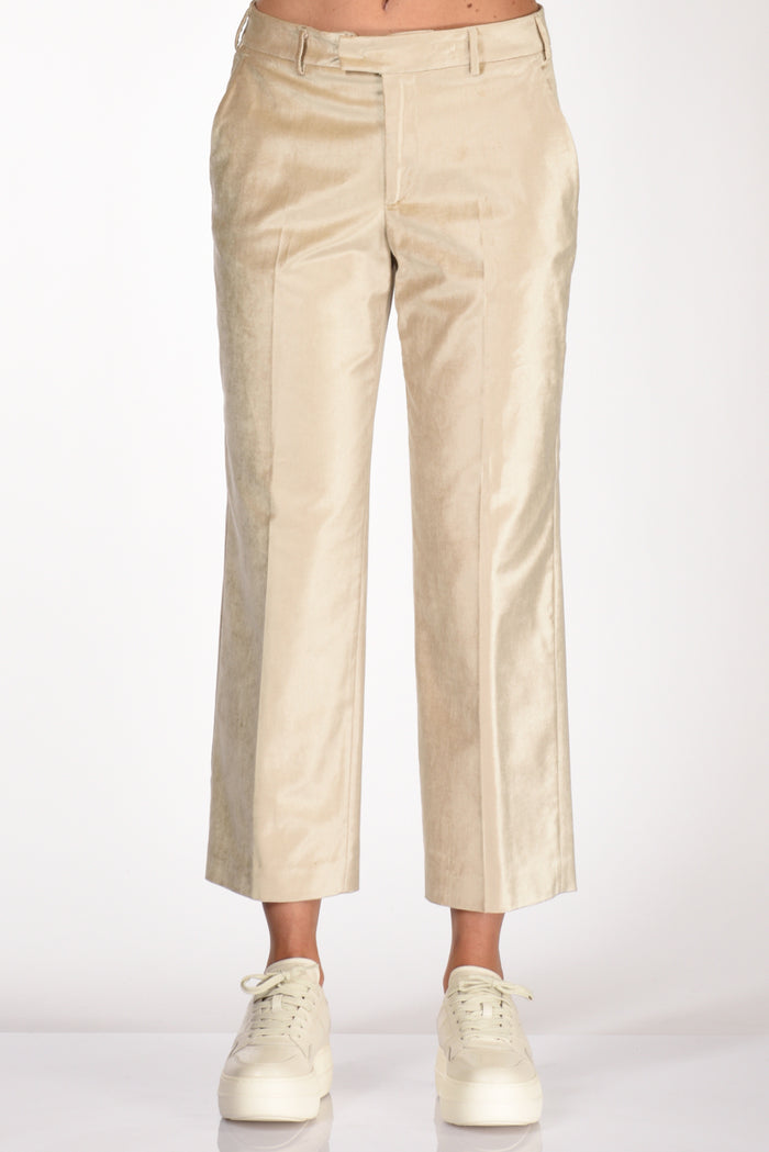 Pt Torino Pantalone Emma Beige Donna - 3