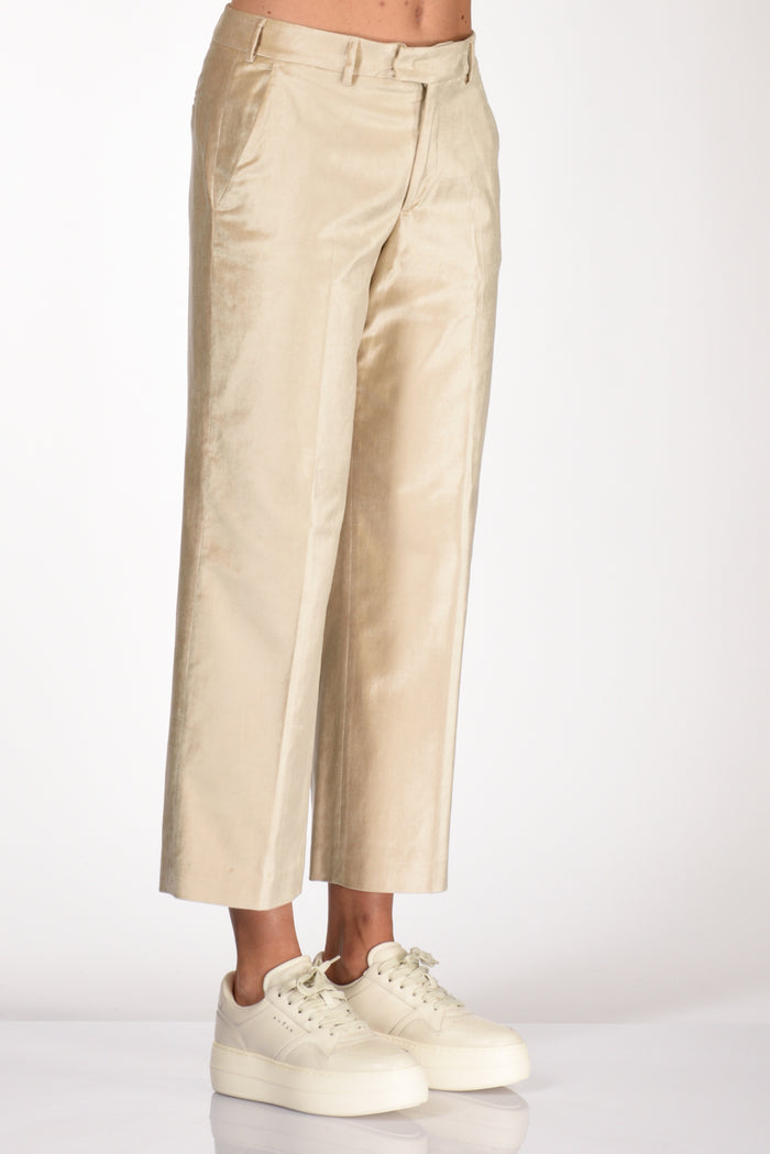 Pt Torino Pantalone Emma Beige Donna - 4