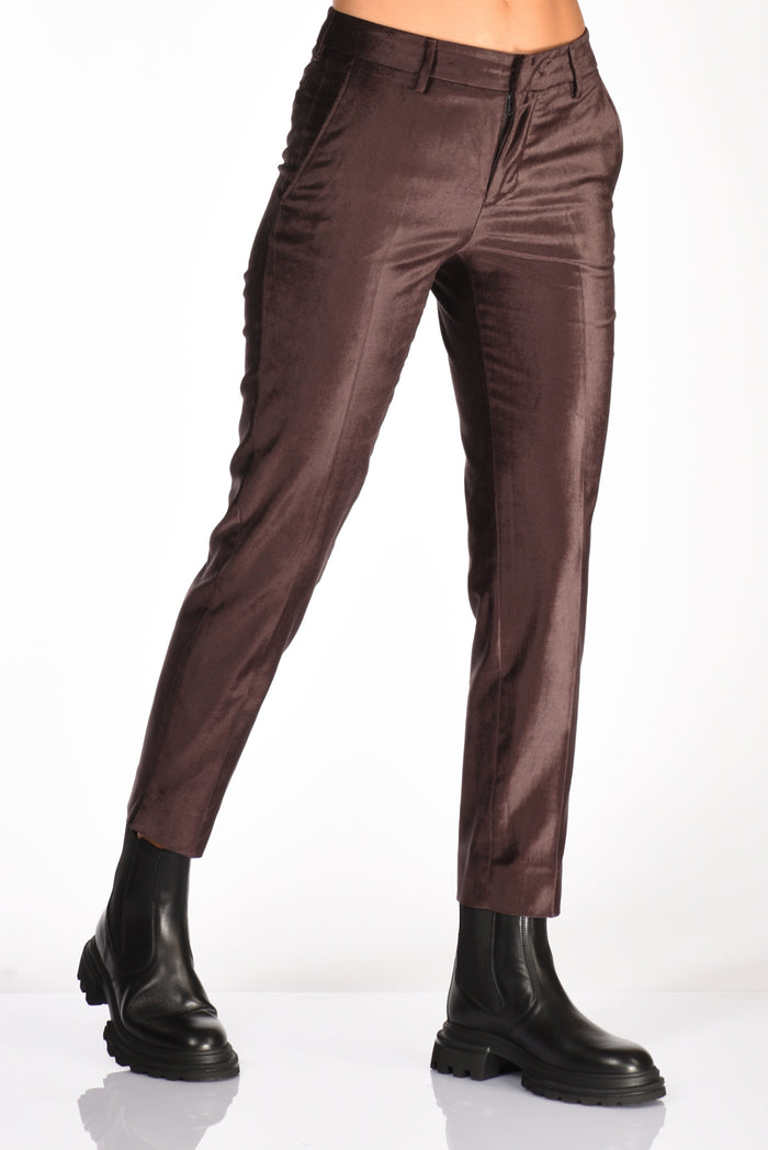 Pt Torino Pantalone New York Marrone Donna - 1