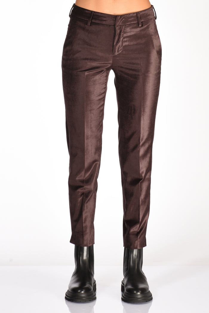 Pt Torino Pantalone New York Marrone Donna - 3