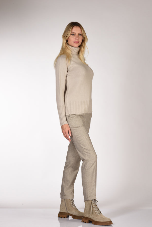 Incotex Slowear Pantalone Leyre Beige Chiaro/beige Donna-2