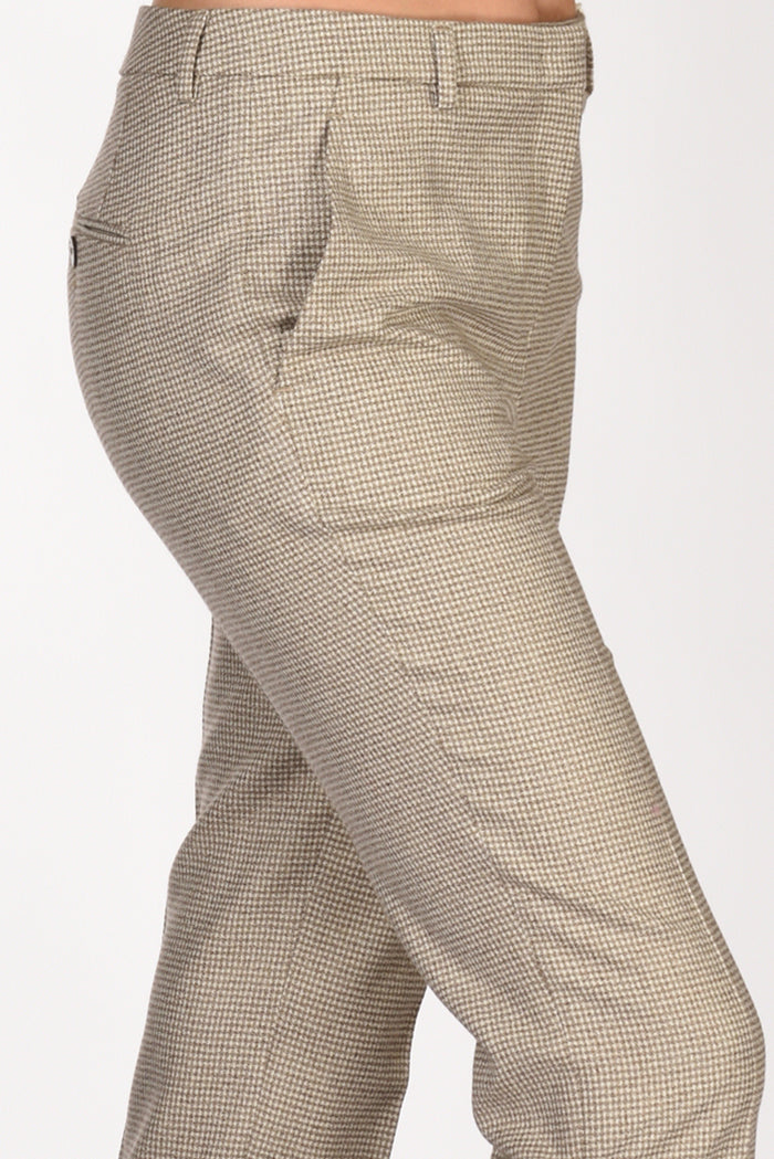 Incotex Slowear Pantalone Leyre Beige Chiaro/beige Donna - 5