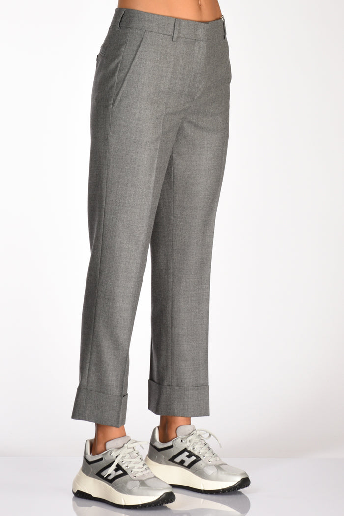 Incotex Slowear Pantalone Nevet Grigio Donna - 4