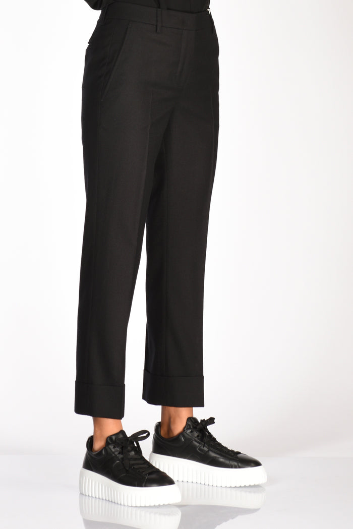 Incotex Slowear Pantalone Nevet Nero Donna - 4