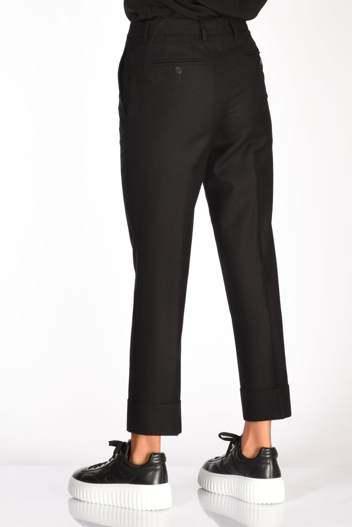 Incotex Slowear Pantalone Nevet Nero Donna - 6