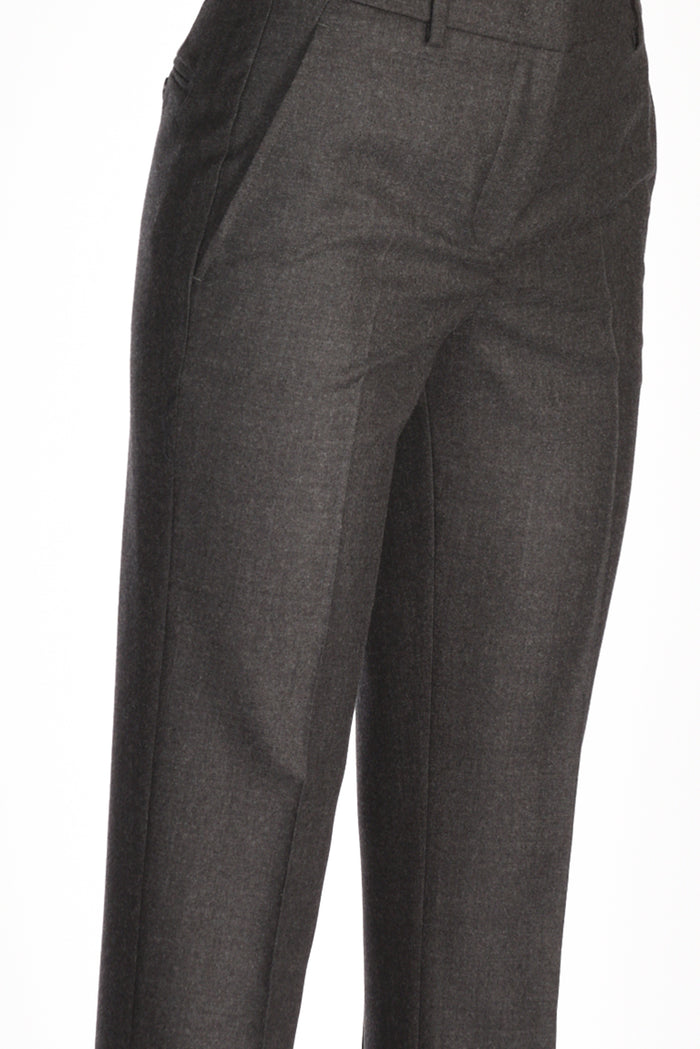 Incotex Slowear Pantalone Nevet Grigio Scuro Donna - 4