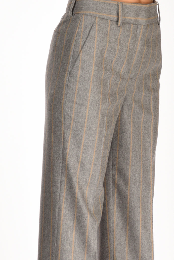 Incotex Slowear Pantalone Arlys Grigio/beige Donna - 4