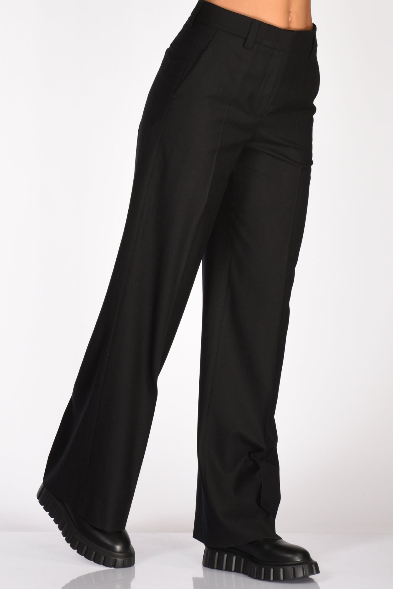 Incotex Slowear Pantalone Neera Nero Donna