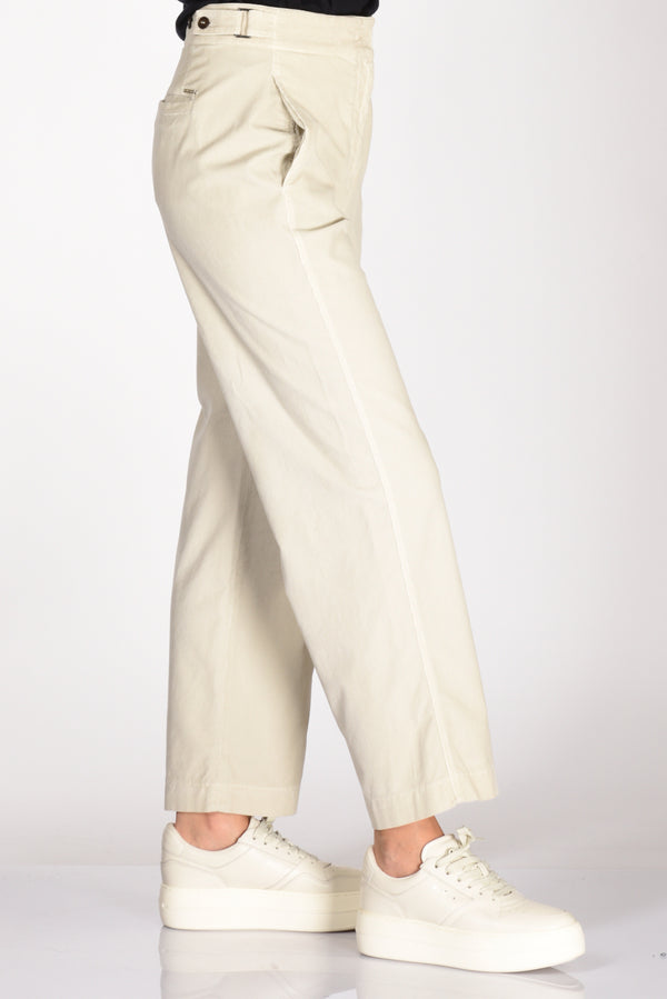 Incotex Slowear Pantalone Grigio Chiaro Donna