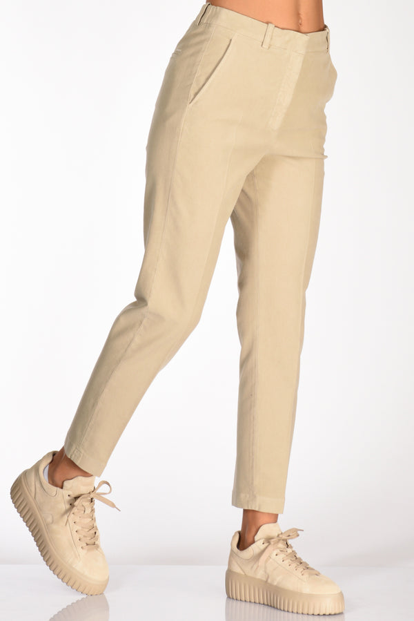 Incotex Slowear Pantalone Galene Beige Donna