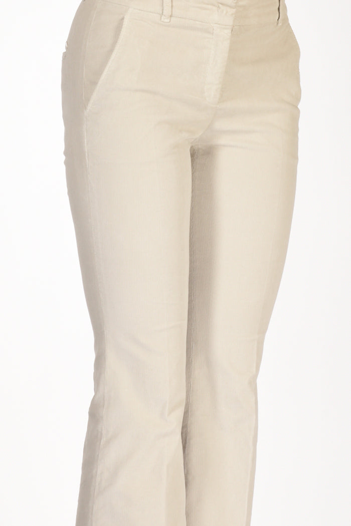 Incotex Slowear Pantalone Aylen Grigio Chiaro Donna - 5