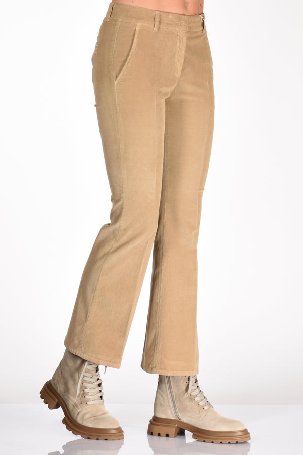 Incotex Slowear Pantalone Aylen Beige Donna