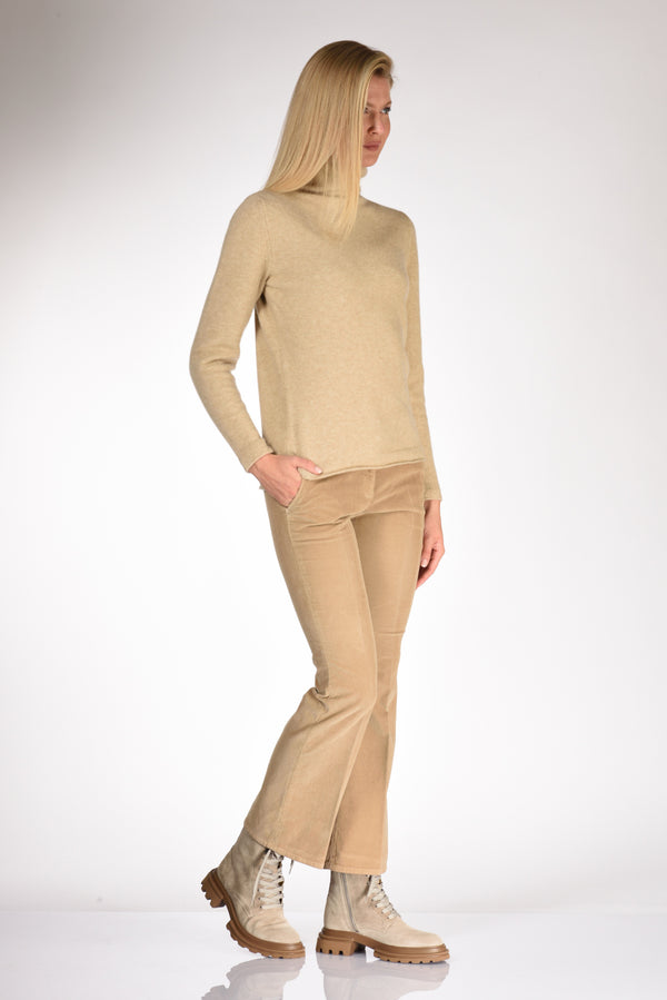 Incotex Slowear Pantalone Aylen Beige Donna-2