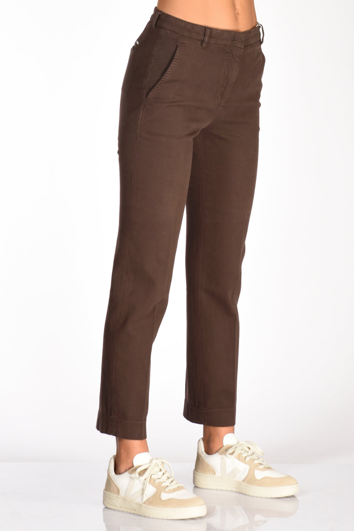 Incotex Slowear Pantalone Leyre Marrone Donna - 4