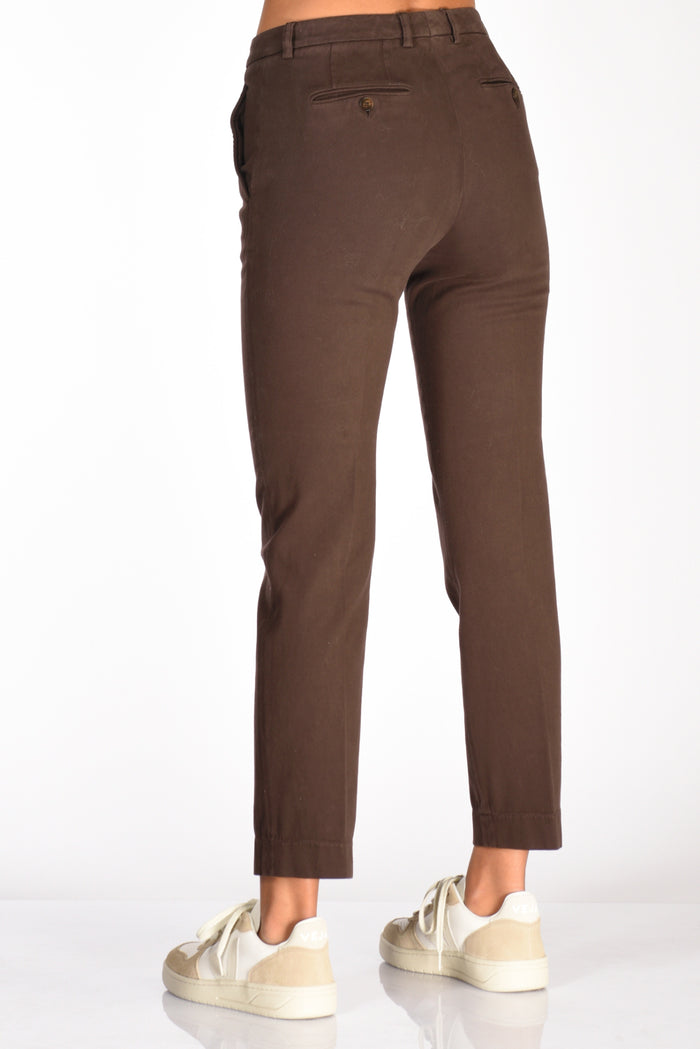 Incotex Slowear Pantalone Leyre Marrone Donna - 6