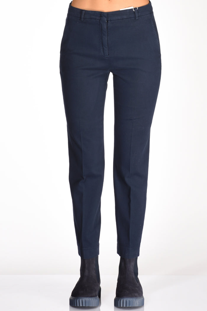 Incotex Slowear Pantalone Leyre Blu Donna - 3