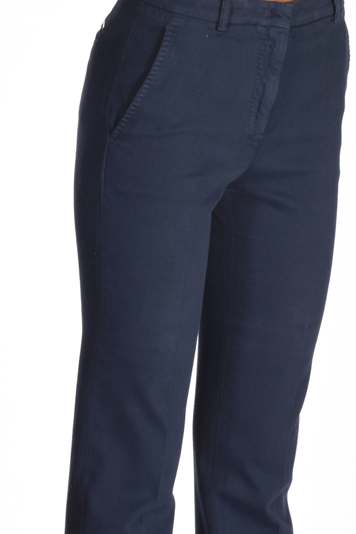 Incotex Slowear Pantalone Leyre Blu Donna - 4