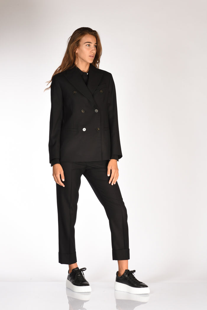 Montedoro Slowear Blazer Terrie Nero Donna - 4