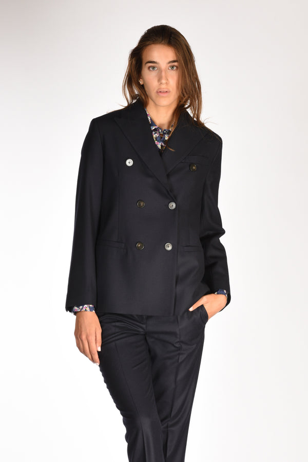 Montedoro Slowear Blazer Terrie Blu Donna