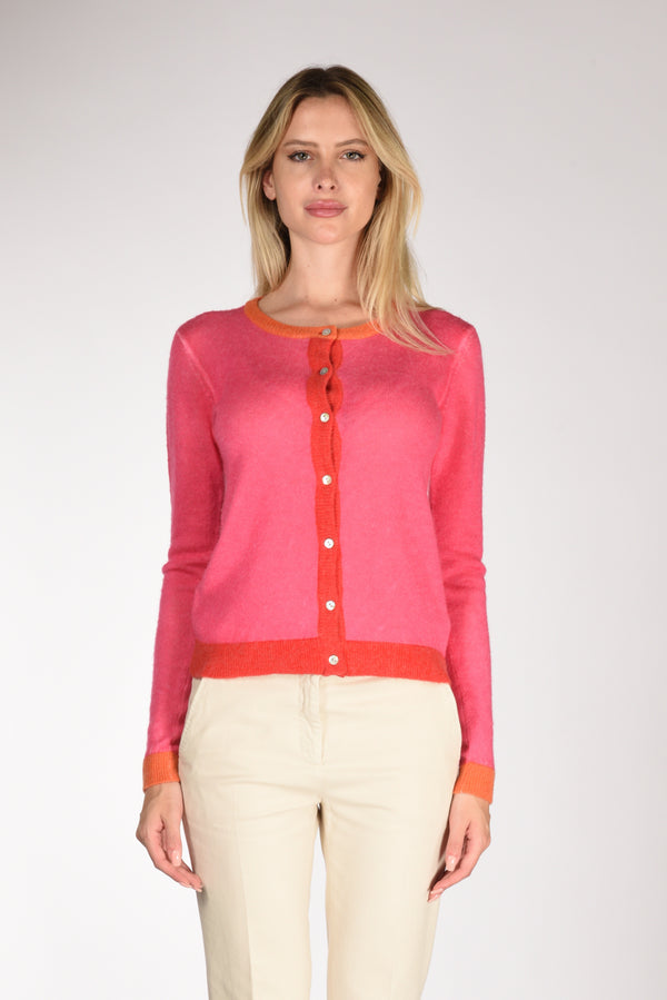 In Bed With You Maglia Stampata Fucsia/arancio Donna-2