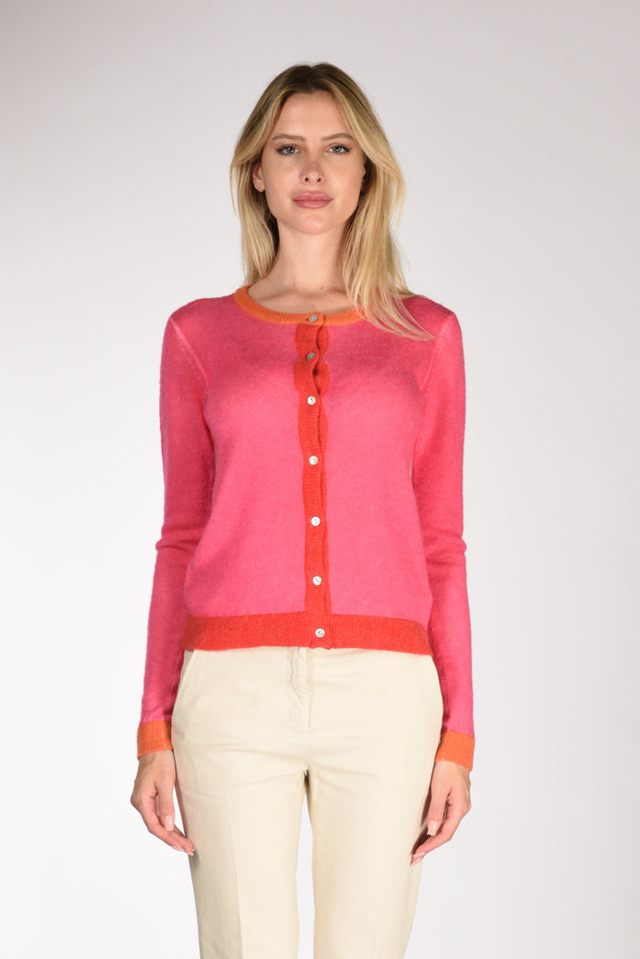 In Bed With You Maglia Stampata Fucsia/arancio Donna - 2