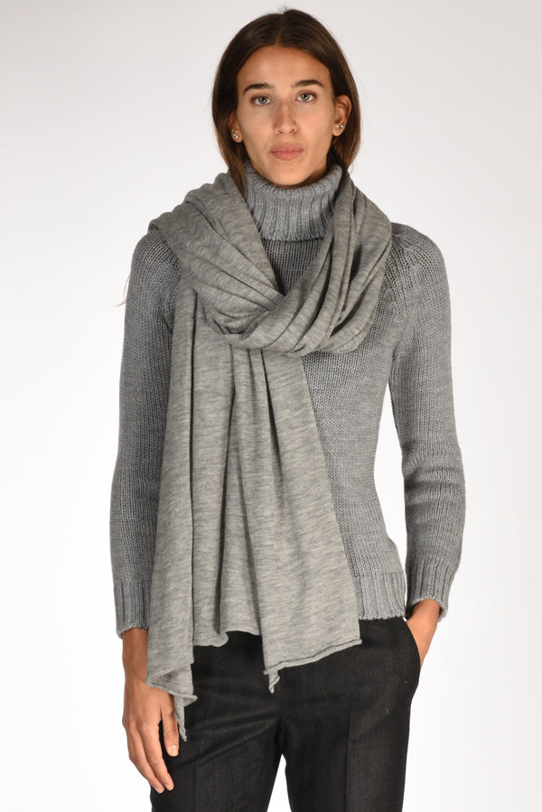 Faliero Sarti Stola Unita Grigio Melange Donna