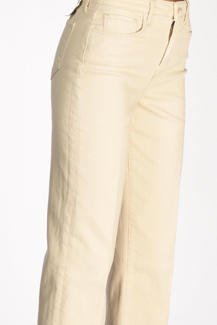 L'agence Jeans Wanda Beige Chiaro Donna - 5