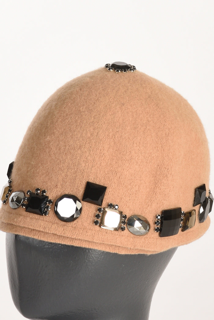 Le Chapeau Cappello Decorato Beige Donna - 3