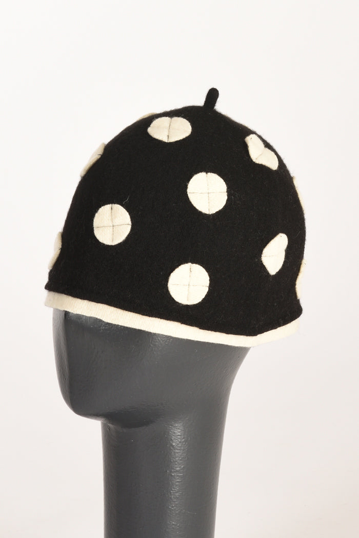 Le Chapeau Cappello Decorato Nero/bianco Donna - 2