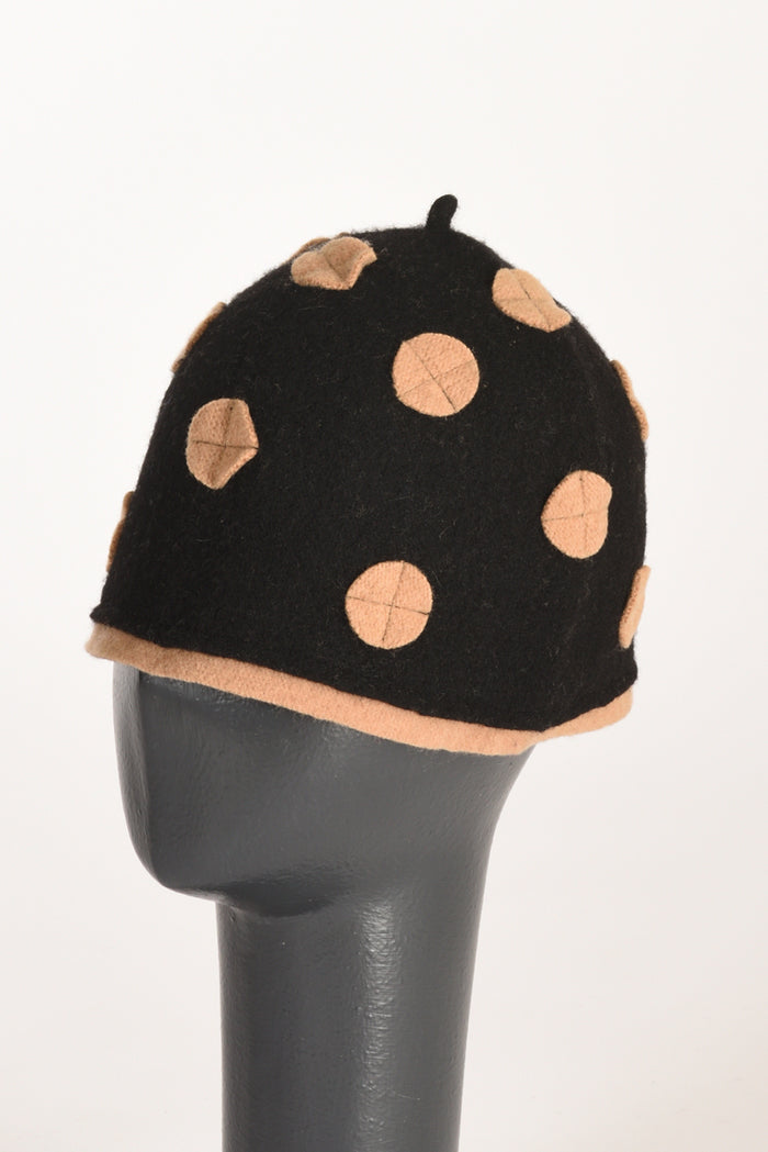 Le Chapeau Cappello Decorato Nero/beige Donna - 2