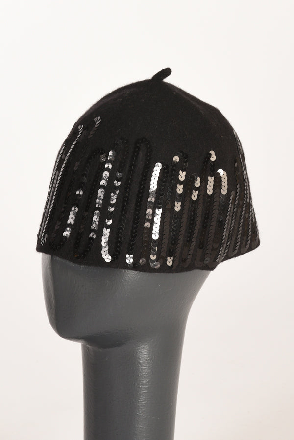 Le Chapeau Cappello Decorato Nero Donna-2