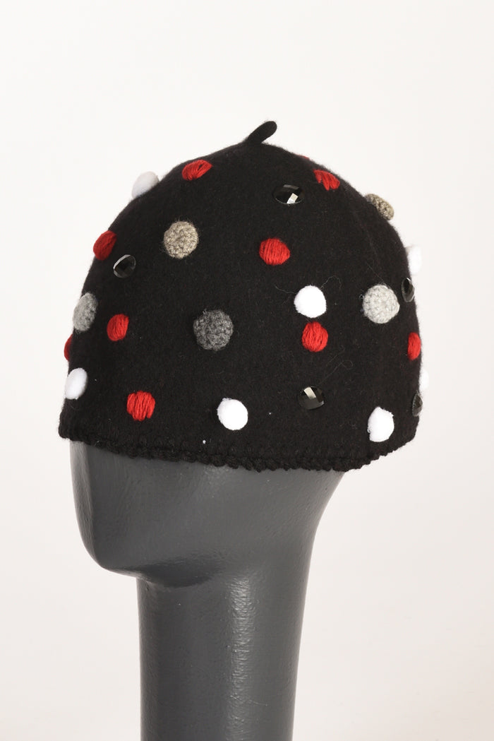 Le Chapeau Cappello Decorato Nero/multicolor Donna - 2