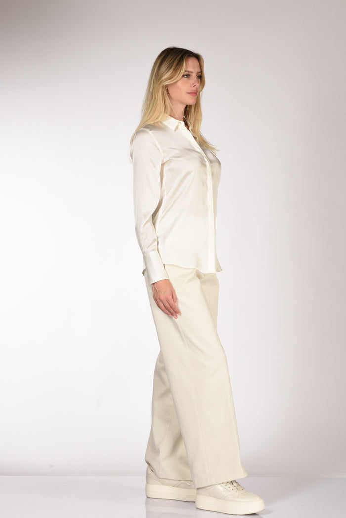 Sarte Pettegole Camicia C. Bianco Donna - 4