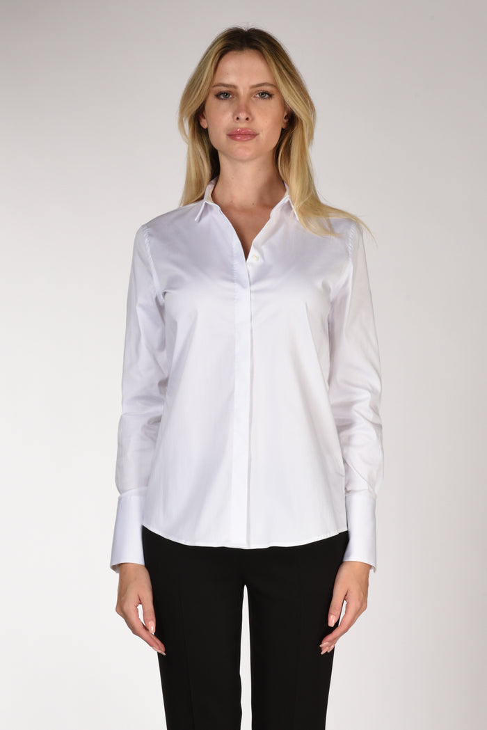 Sarte Pettegole Camicia Colletto Bianco Donna - 2